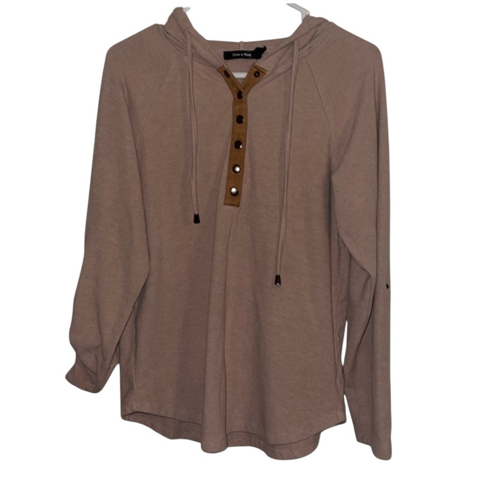 🌺DOE & RAE HOODED SHIRT